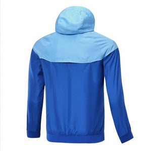 Jaqueta Corta Vento Barcelona Boca Juniors Azul 18-19