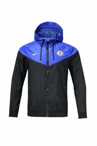 Jaqueta Corta Vento Chelsea Azul/Preto 18-19