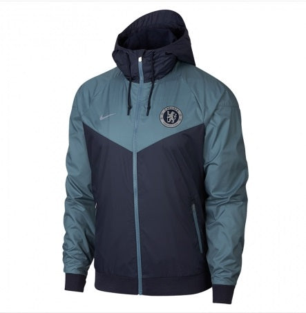 Jaqueta Corta Vento Chelsea Preto/Cinza 18-19