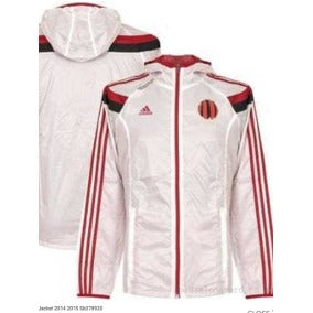 Jaqueta Hino Milan Branco/Vermelho 14-15