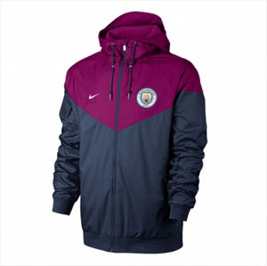 Jaqueta Corta Vento Manchester City Rosa/Preto 18-19