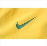 Jaqueta Corta Vento Brasil Preto/Amarelo 18-19