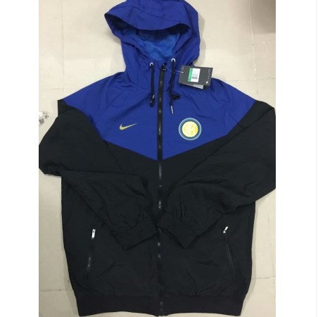 Jaqueta Corta Vento Inter de Milão Azul/Preto 18-19