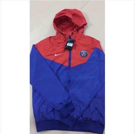 Jaqueta Corta Vento Psg Vermelho/Azul 18-19
