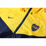 Jaqueta Corta Vento Barcelona Boca Juniors Preto/Amarelo 18-19