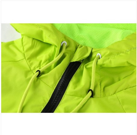 Jaqueta Corta Vento Barcelona Verde/Preto 18-19