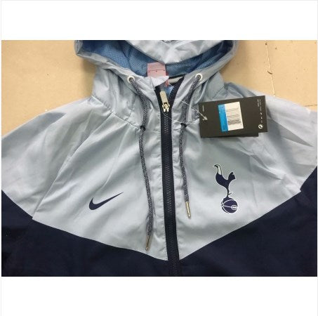 Jaqueta Corta Vento Tottenham Azul/Preto 18-19