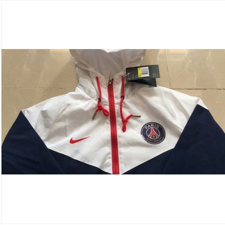 Jaqueta Corta Vento Psg Branco/Azul 18-19