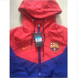 Jaqueta Corta Vento Barcelona Azul/Vermelho 18-19