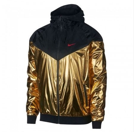 Jaqueta Nike Preto/Ouro 18-19
