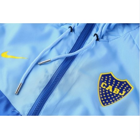Jaqueta Corta Vento Barcelona Boca Juniors Azul 18-19