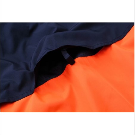 Jaqueta Corta Vento Barcelona Preto/Laranja 18-19