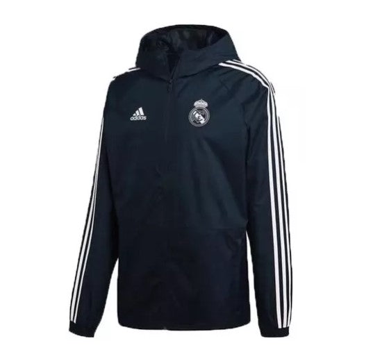 Jaqueta Corta Vento Real Madrid Preto 18-19