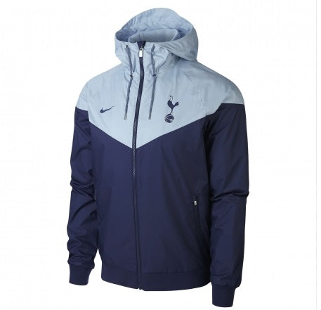 Jaqueta Corta Vento Tottenham Azul/Preto 18-19