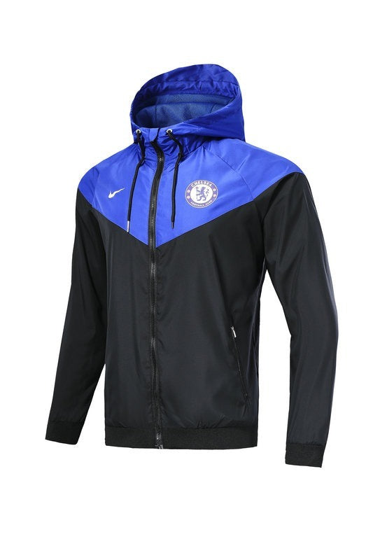Jaqueta Corta Vento Chelsea Azul/Preto 18-19